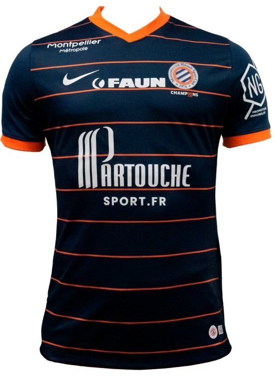 Camisa I Montpellier 2021 2022 Home
